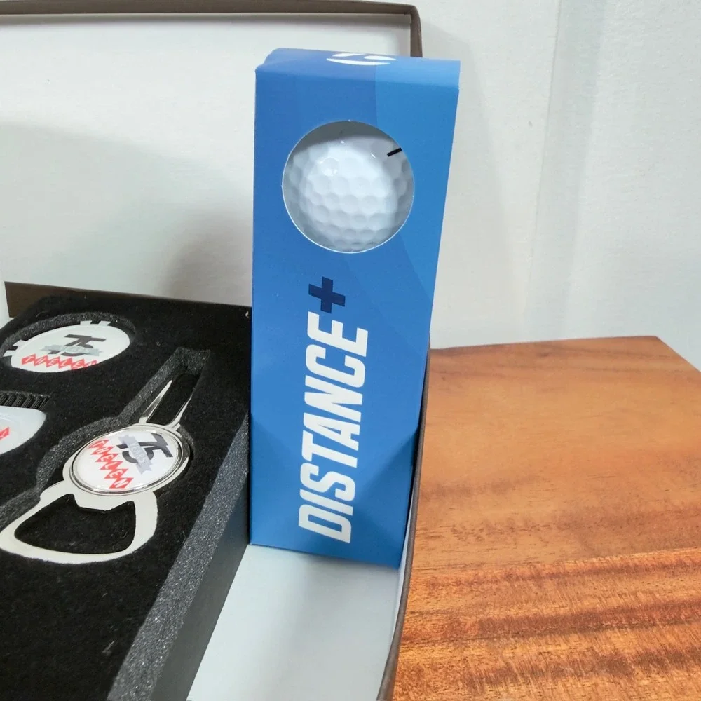 75 Years Thelen Golf Gift Set Pouch Divot Tool Ball‎ Marker Chip